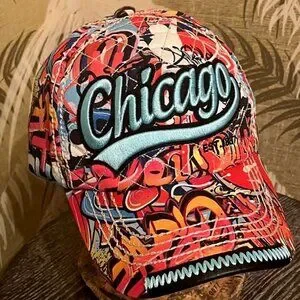 Chicago Rapper Cap Robin Ruth | Accessories | Robin Ruth New Graffiti Chicago Caphat ...